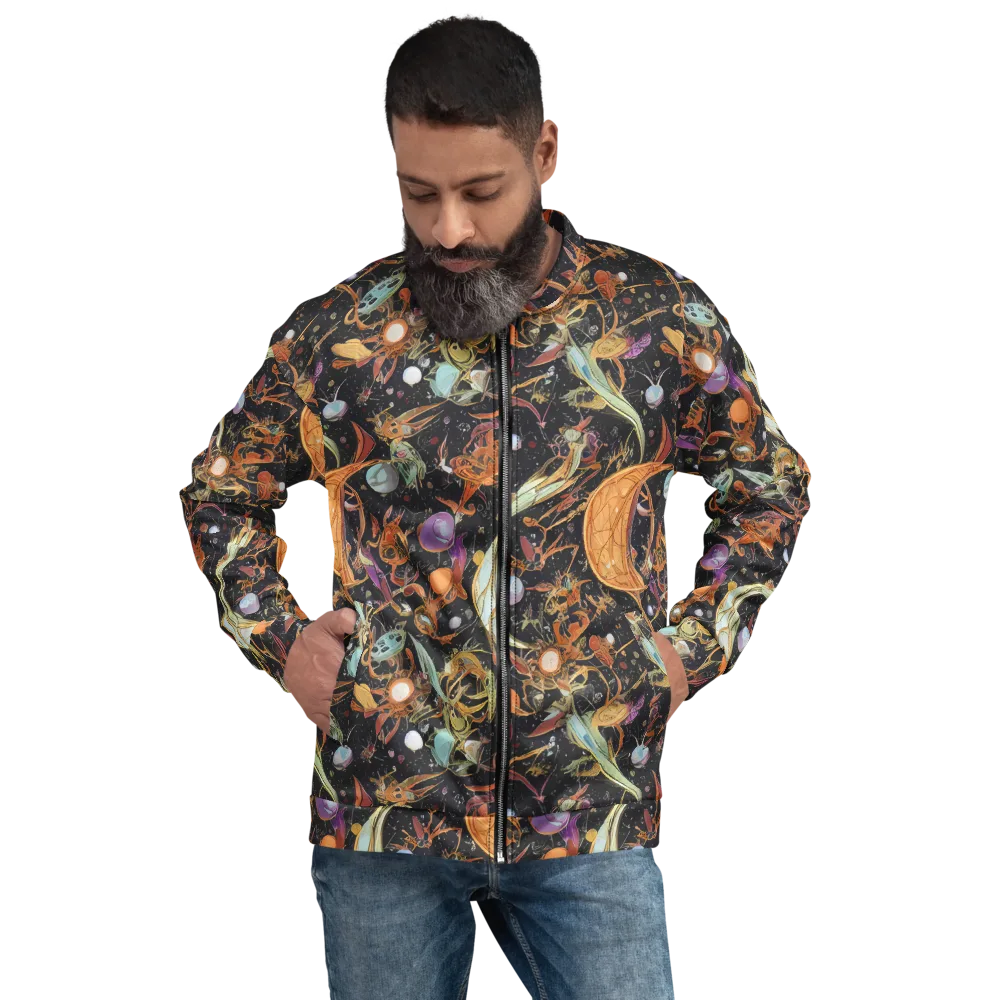 Astral Menagerie on Bomber Jacket — Front