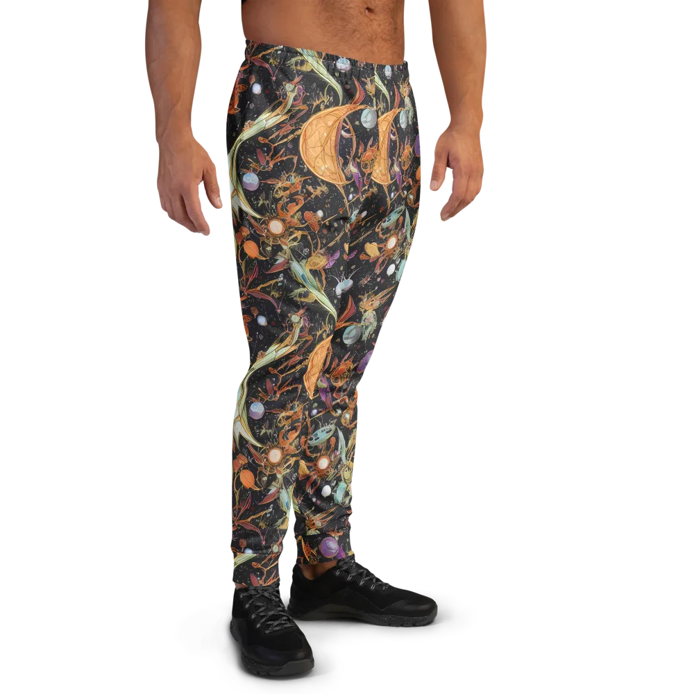 Astral Menagerie on Men's Joggers — Right
