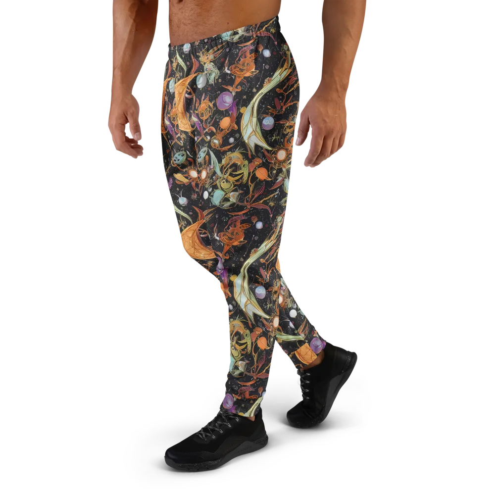 Astral Menagerie on Men's Joggers — Left
