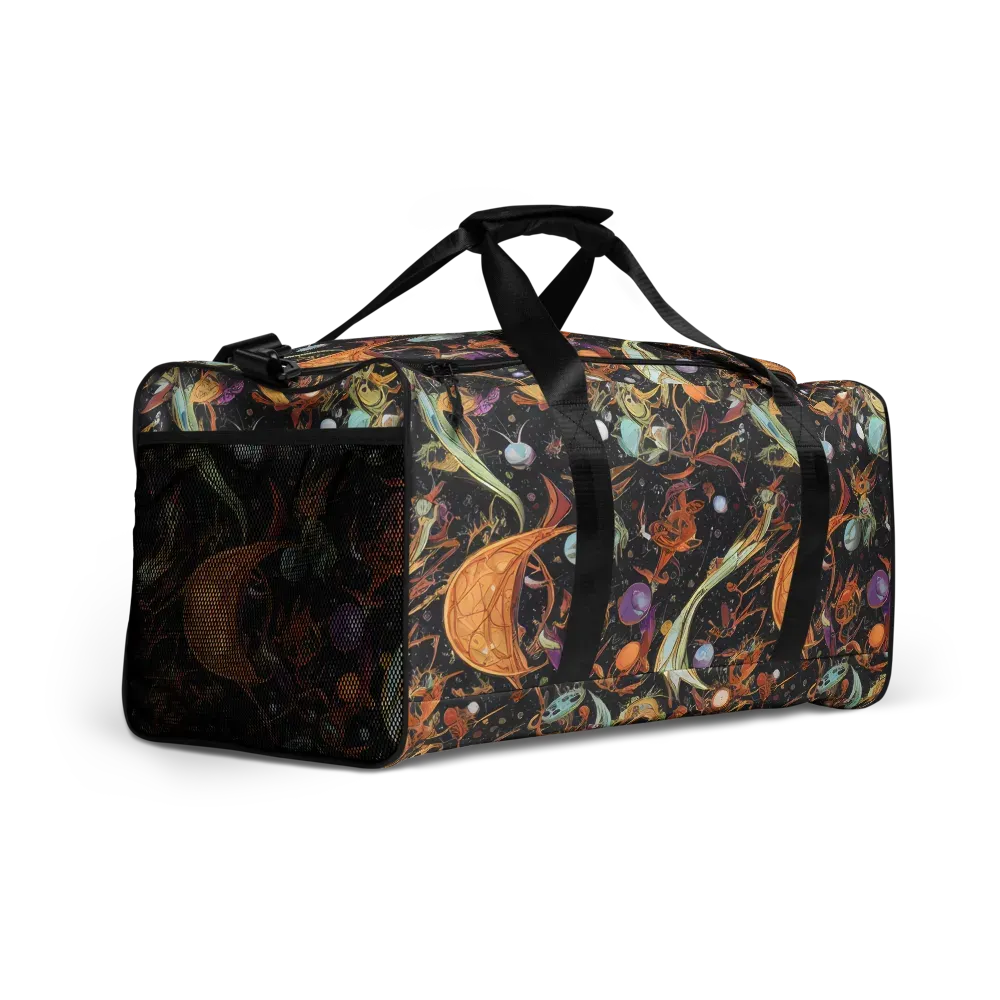 Astral Menagerie on Duffle Bag — Right Front