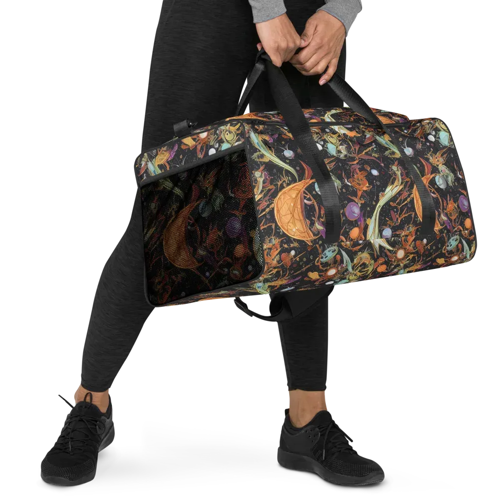Astral Menagerie on Duffle Bag — Right Front