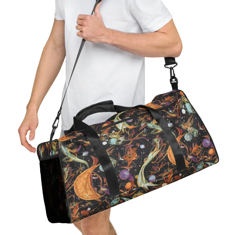 Astral Menagerie on Duffle Bag — Right Front