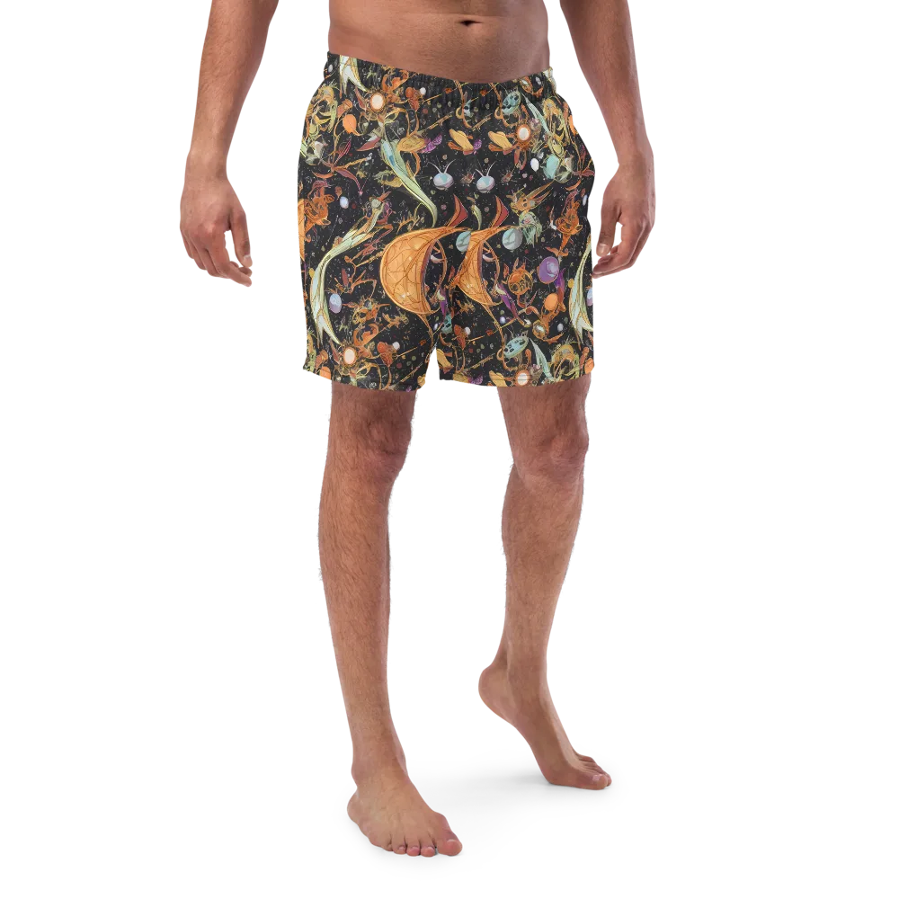 Astral Menagerie on Swim Trunks — Front