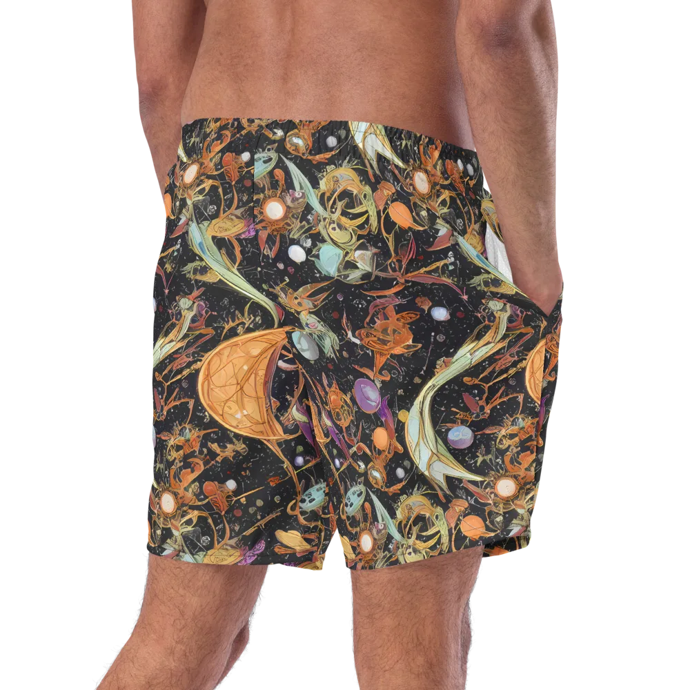 Astral Menagerie on Swim Trunks — Right Back