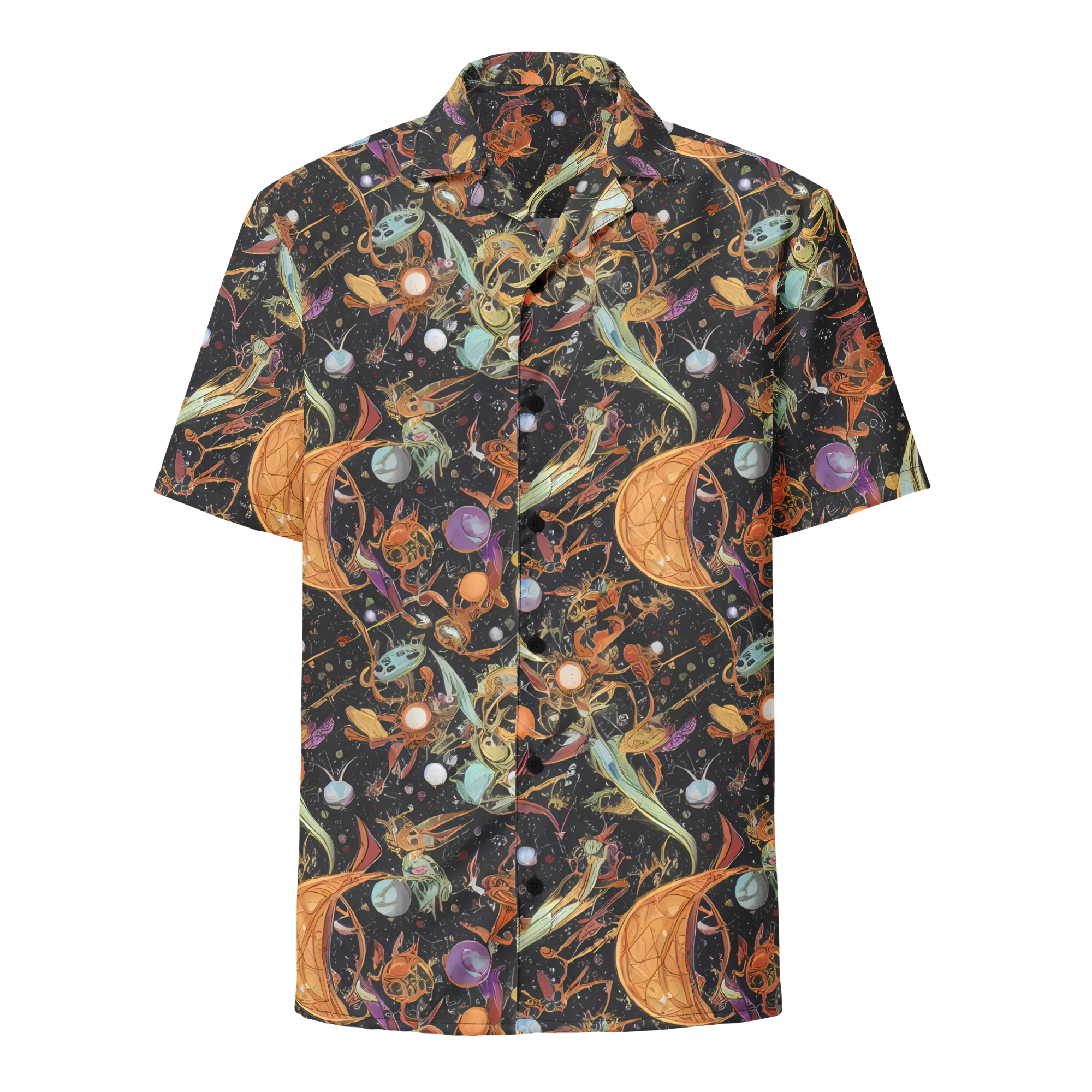 Astral Menagerie on Button Shirt — Front