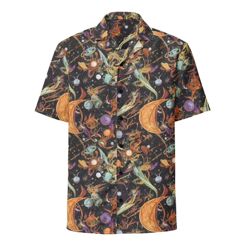 Astral Menagerie on Button Shirt — Front