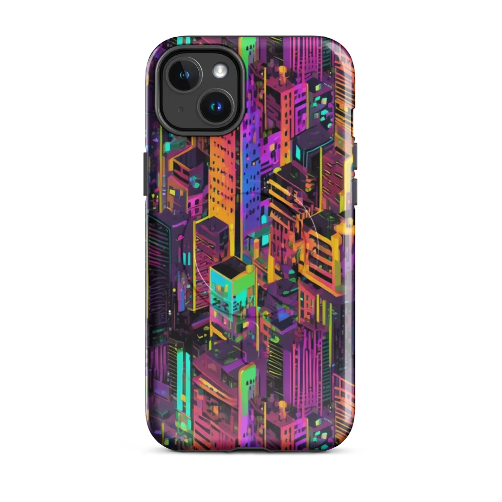 Chromatic Skyline on MagSafe Tough Case for iPhone® — Front