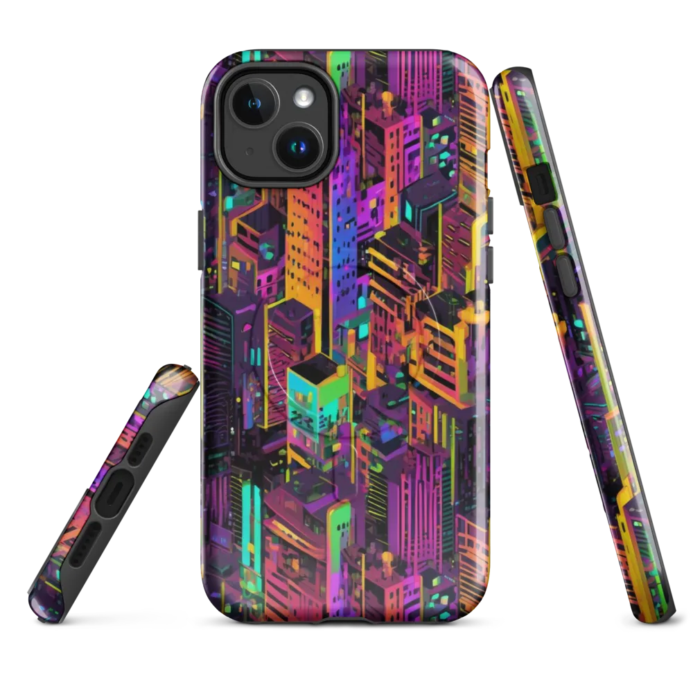 Chromatic Skyline on MagSafe Tough Case for iPhone® — Front