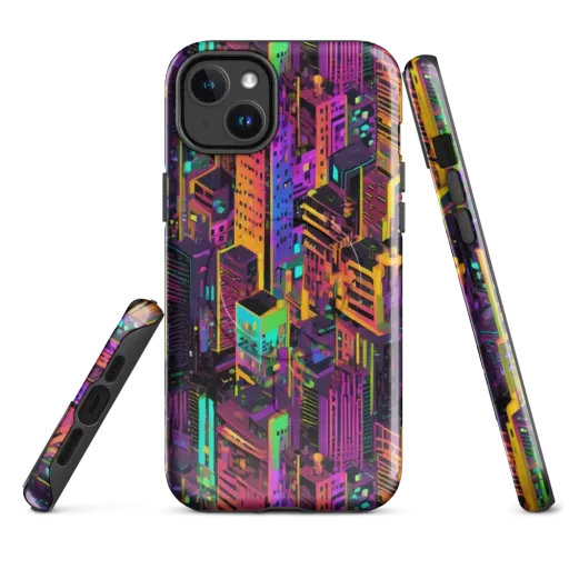 Chromatic Skyline on a MagSafe Tough Case for iPhone®