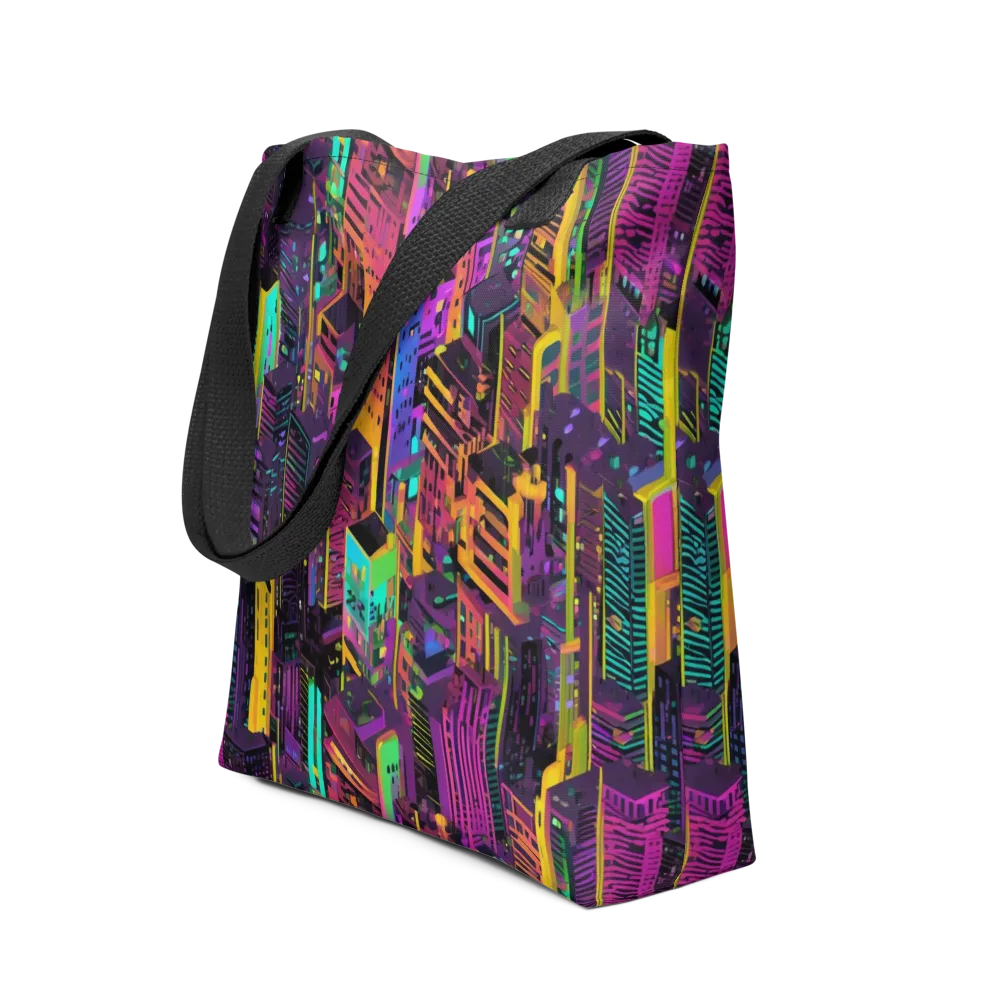 Chromatic Skyline on Tote Bag — Front