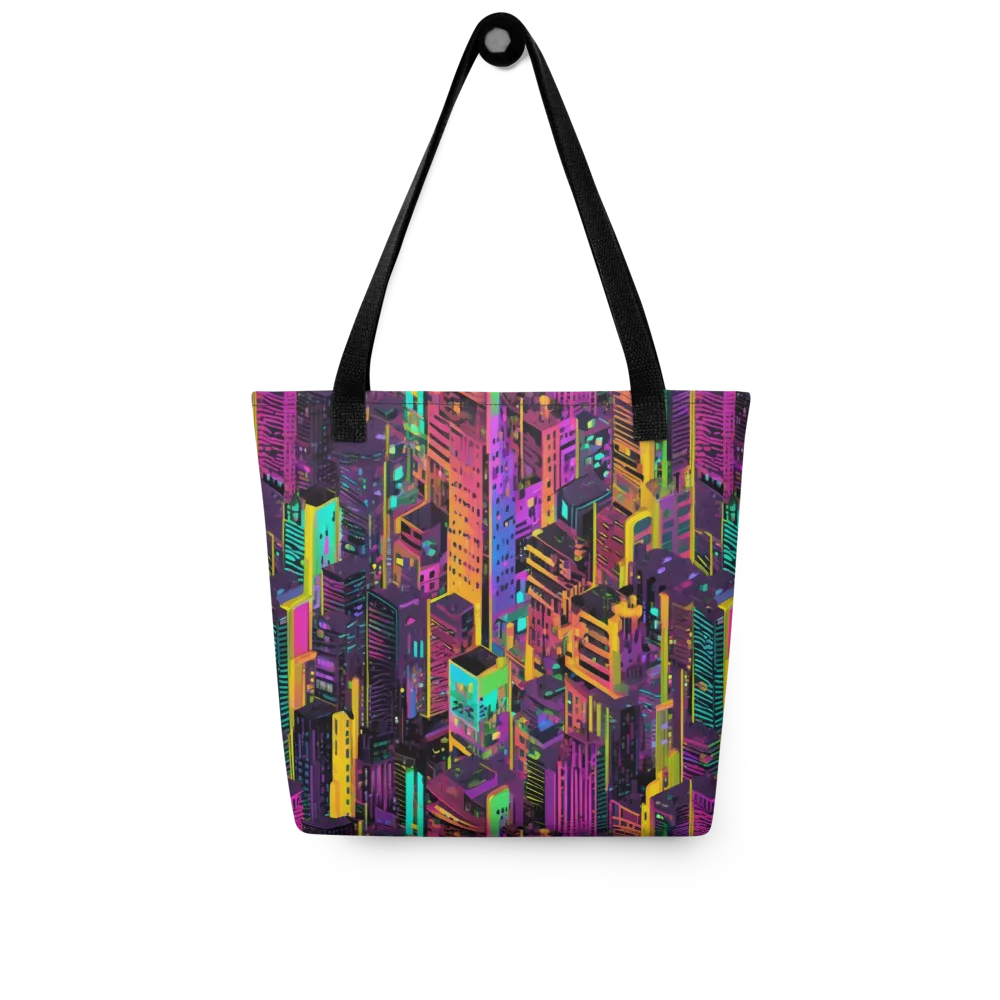 Chromatic Skyline on Tote Bag — Front