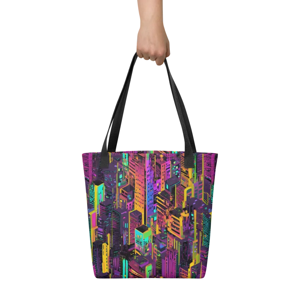 Chromatic Skyline on Tote Bag — Front