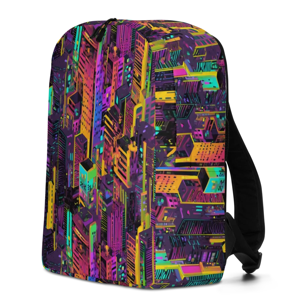 Chromatic Skyline on Minimalist Backpack — Left