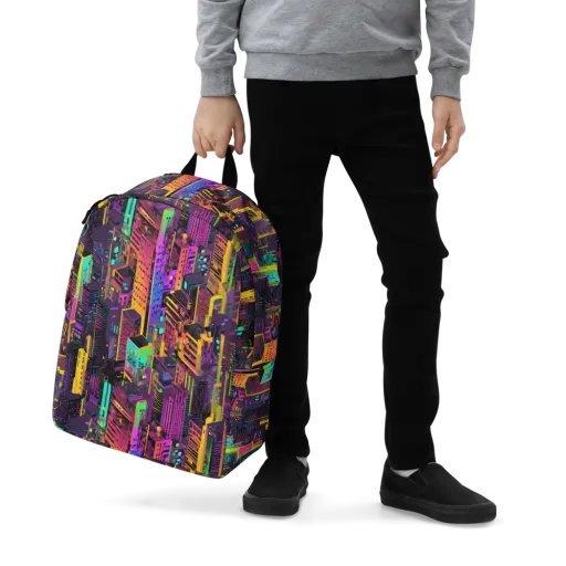 Chromatic Skyline on a Minimalist Backpack