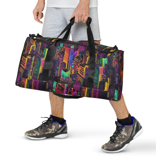 Chromatic Skyline on a Duffle Bag
