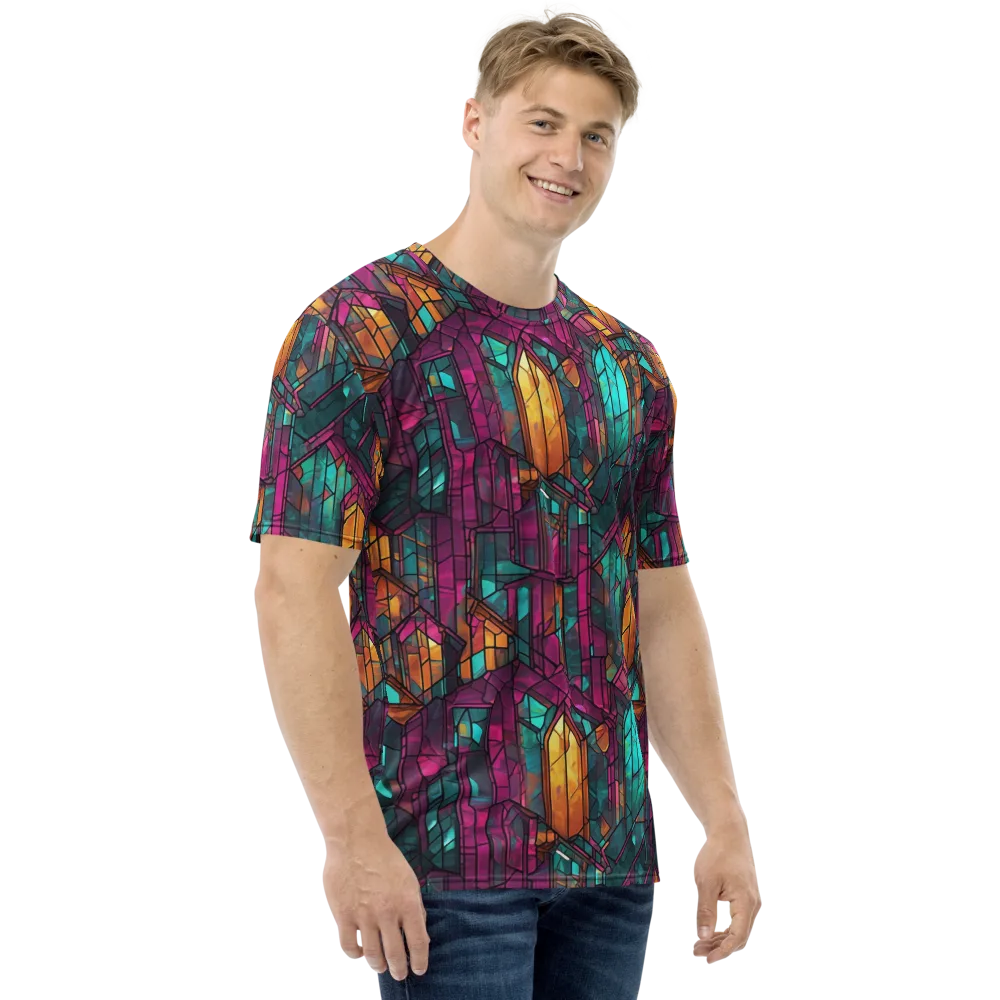 Electric Cloister on Men's Crew Neck T-Shirt — Right