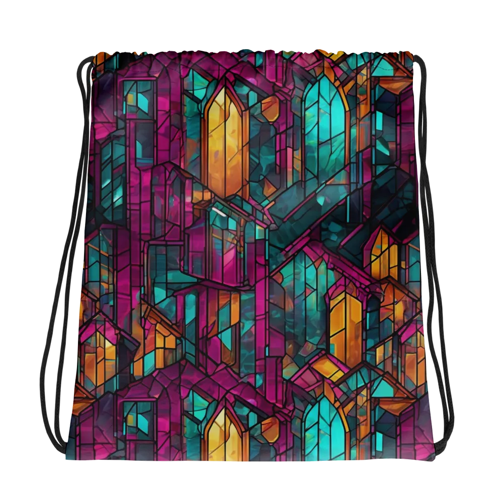 Electric Cloister on Drawstring Bag — Photo