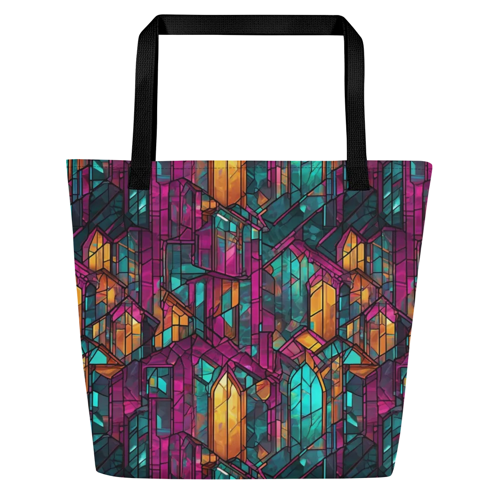 Electric Cloister on Large Tote Bag W/ Pocket — Front