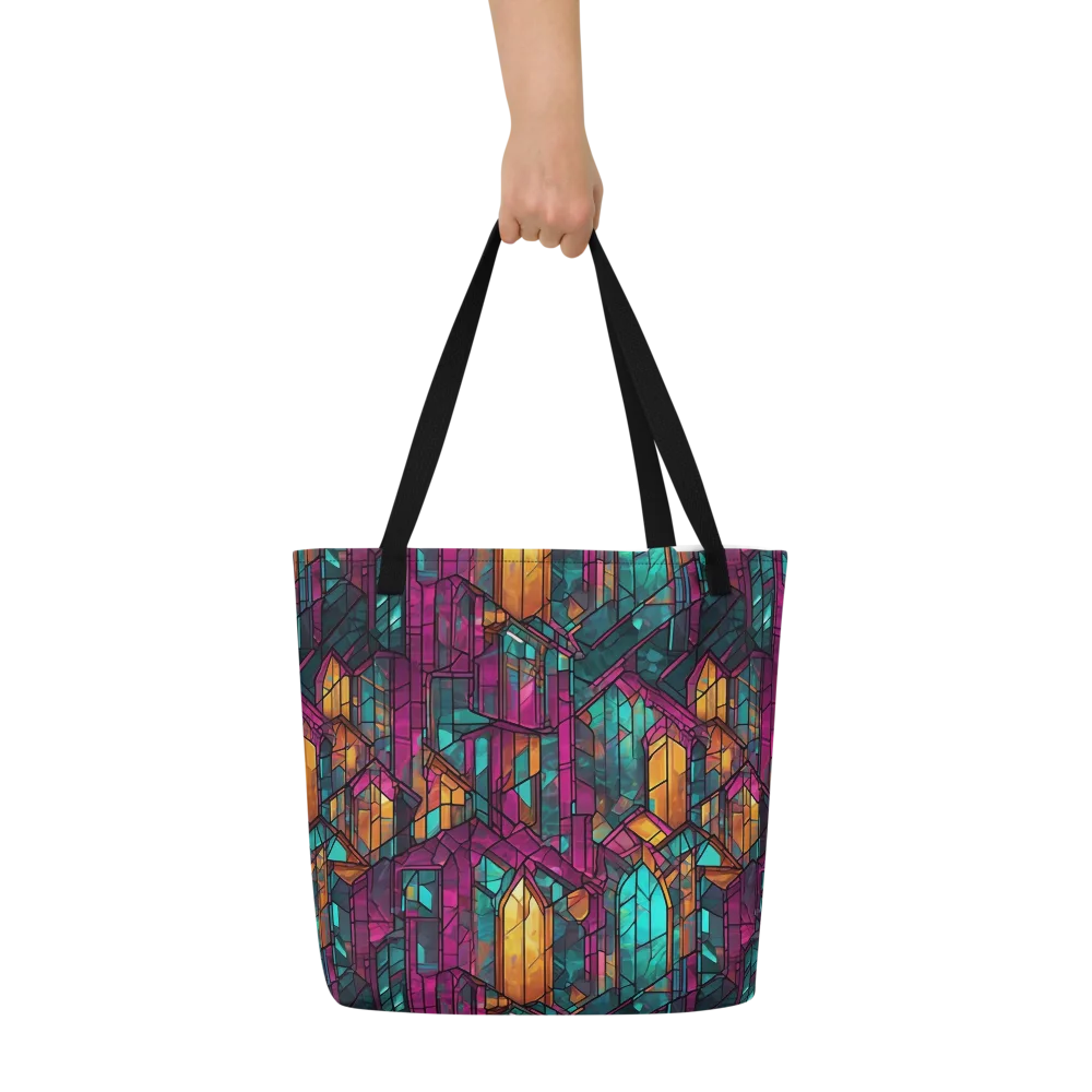 Electric Cloister on Large Tote Bag W/ Pocket — Front