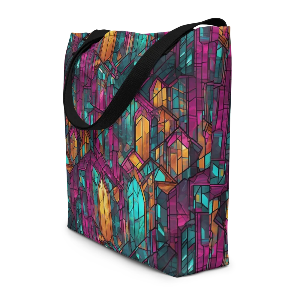 Electric Cloister on Large Tote Bag W/ Pocket — Front