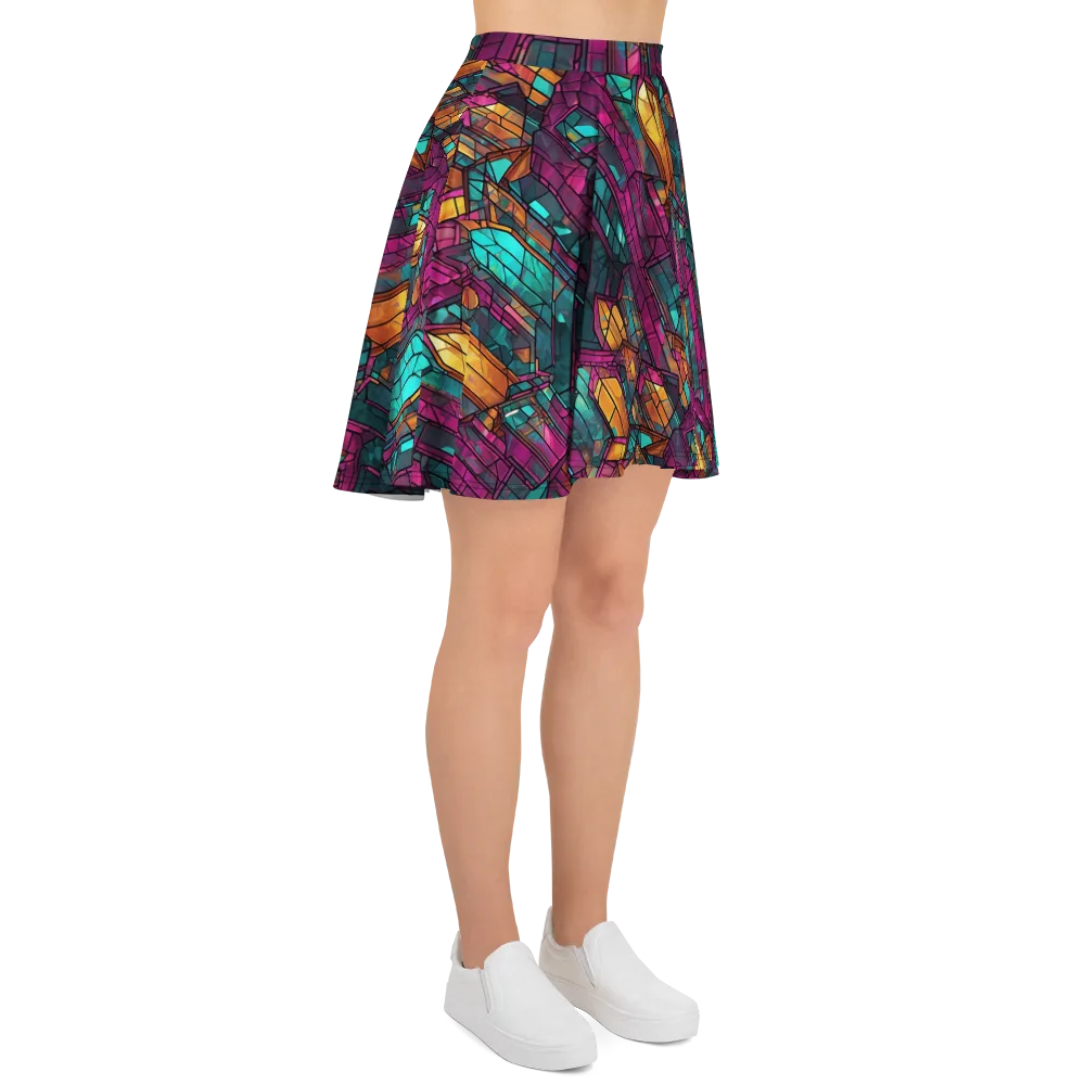 Electric Cloister on Skater Skirt — Right