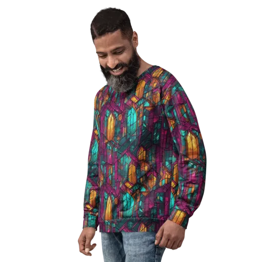 Electric Cloister on a Sweatshirt