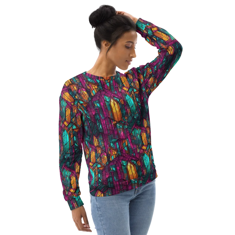 Electric Cloister on Sweatshirt — Right Front