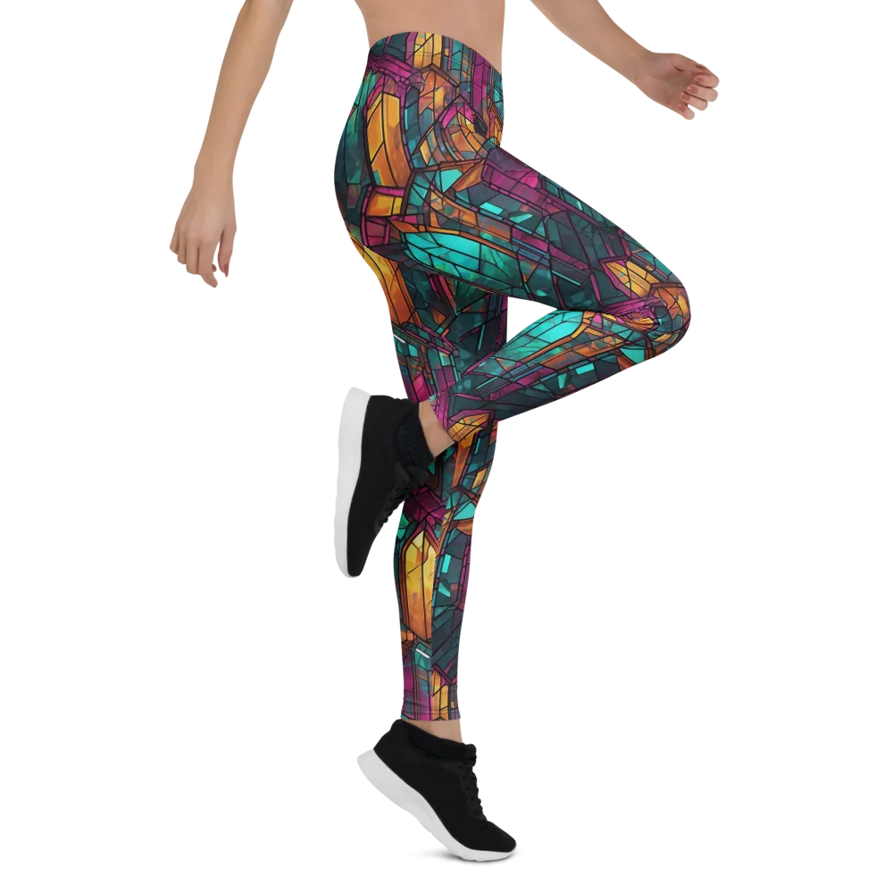Electric Cloister on Leggings — Right