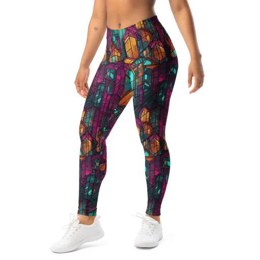 Electric Cloister on a Leggings
