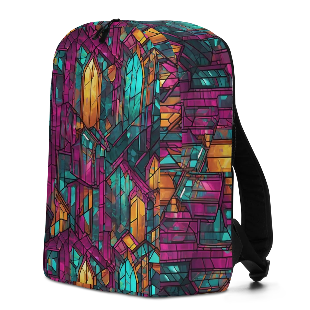 Electric Cloister on Minimalist Backpack — Left