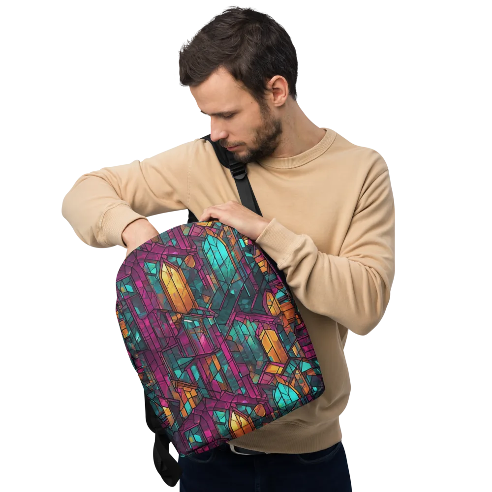 Electric Cloister on Minimalist Backpack — Front
