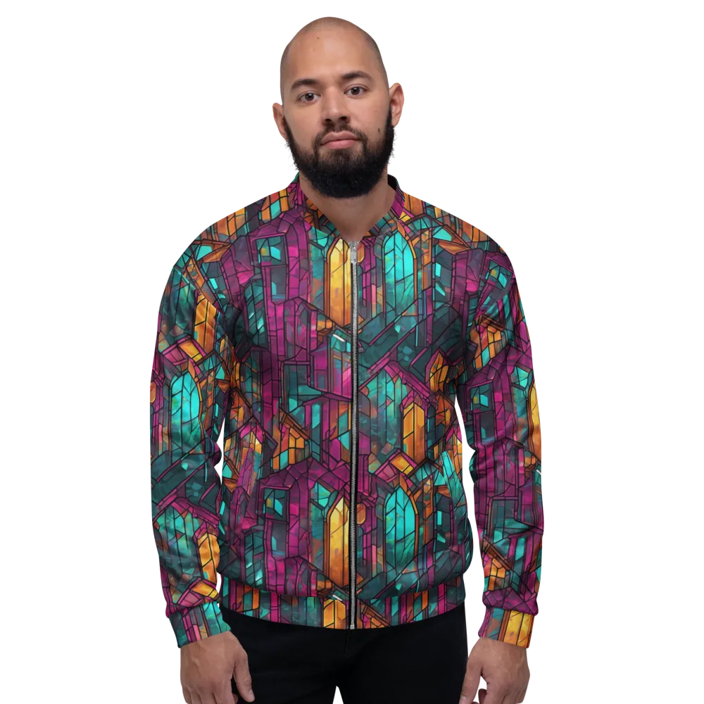 Electric Cloister on Bomber Jacket — Front