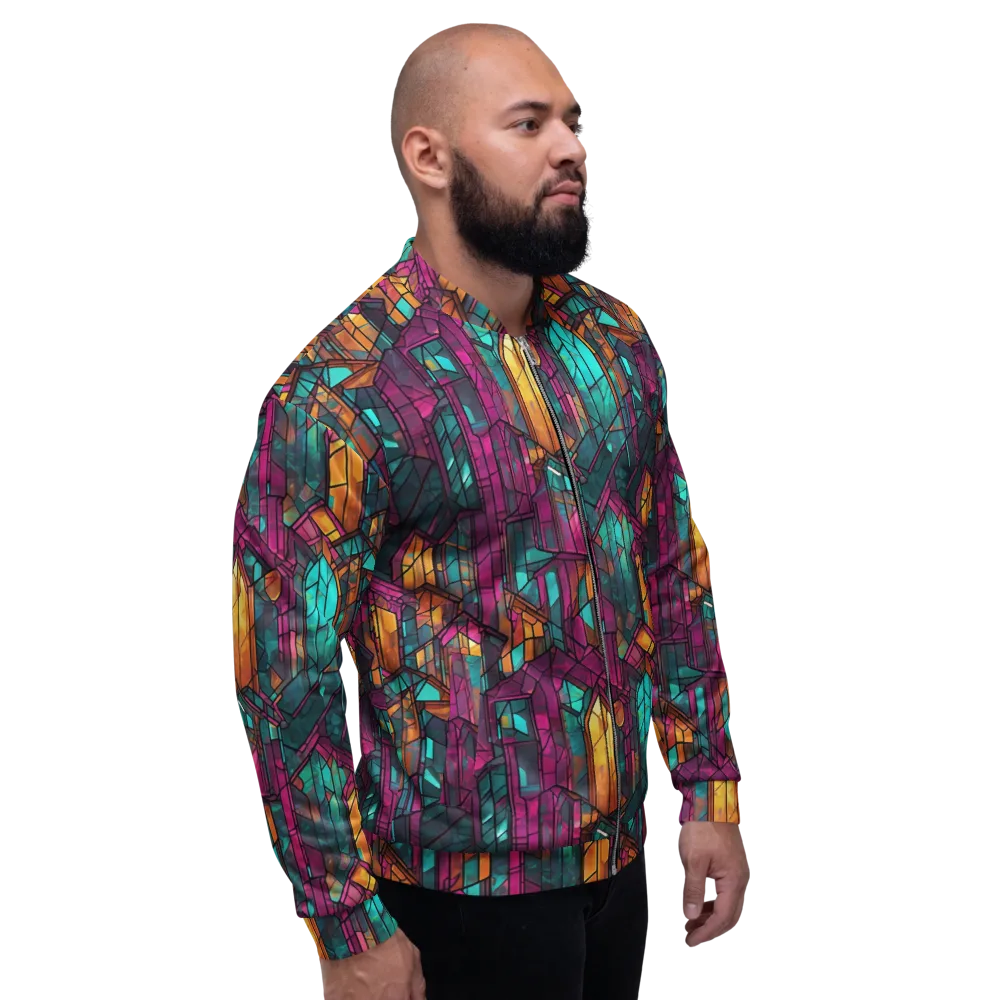 Electric Cloister on Bomber Jacket — Right