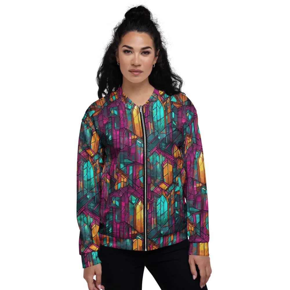 Electric Cloister on Bomber Jacket — Front
