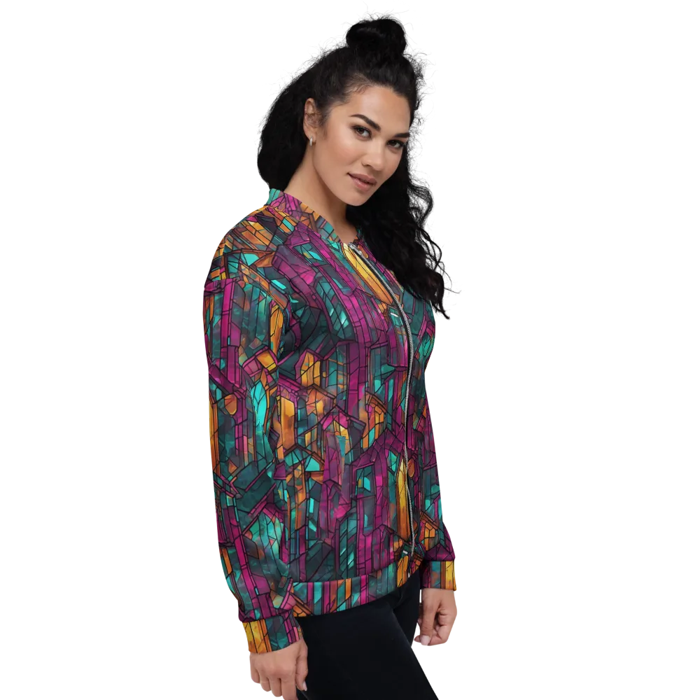 Electric Cloister on Bomber Jacket — Right