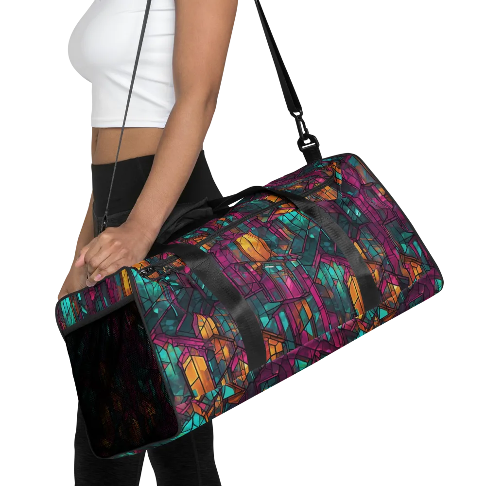 Electric Cloister on Duffle Bag — Front