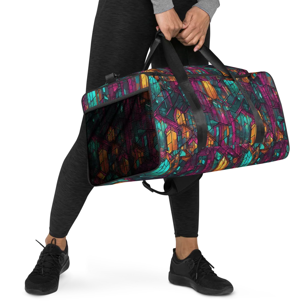 Electric Cloister on Duffle Bag — Right Front