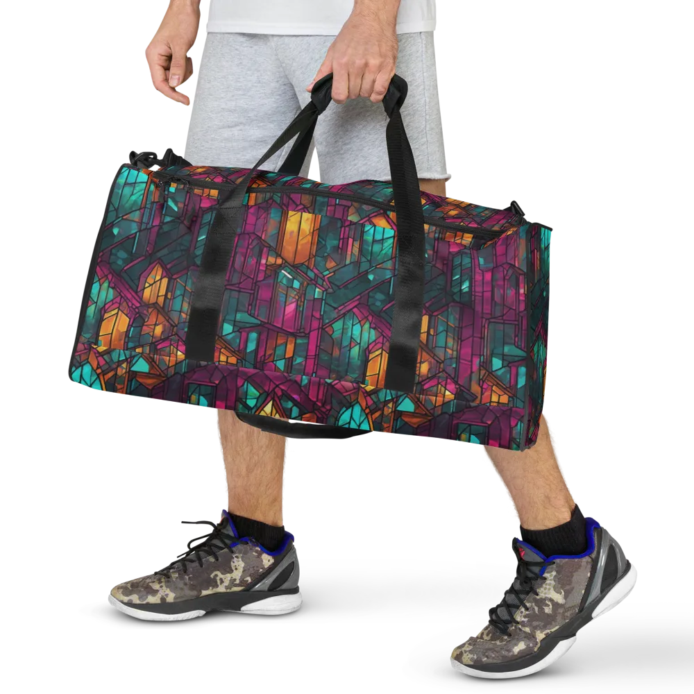Electric Cloister on Duffle Bag — Front