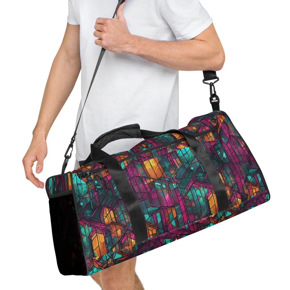 Electric Cloister on Duffle Bag — Right Front