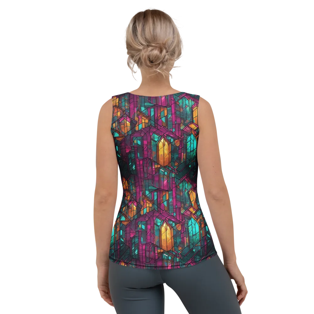 Electric Cloister on Women's Tank Top — Back