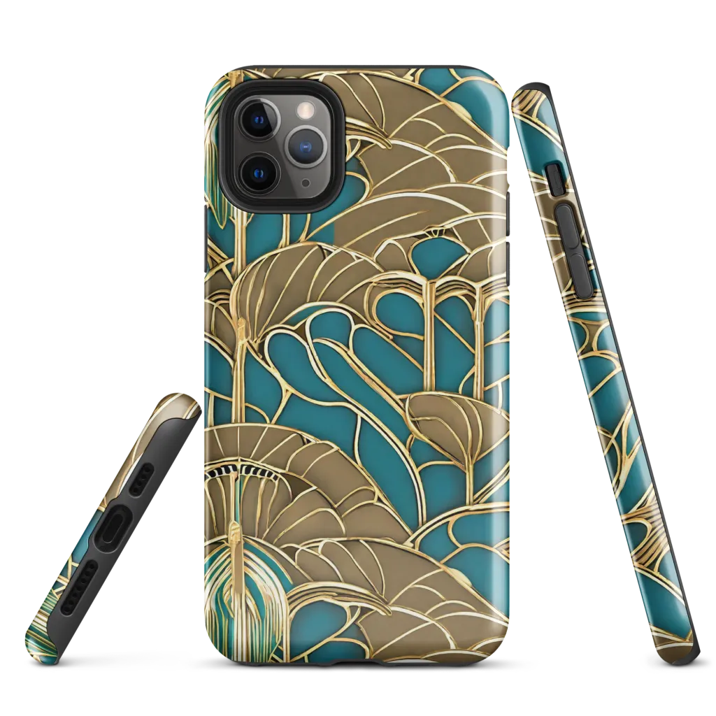 Gilded Art Nouveau on Tough Case for iPhone® — Front
