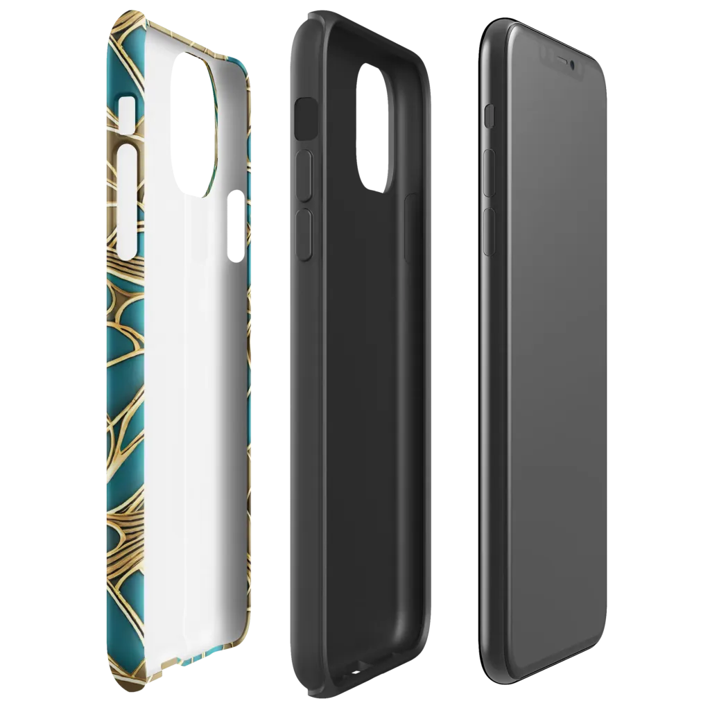 Gilded Art Nouveau on Tough Case for iPhone® — Right