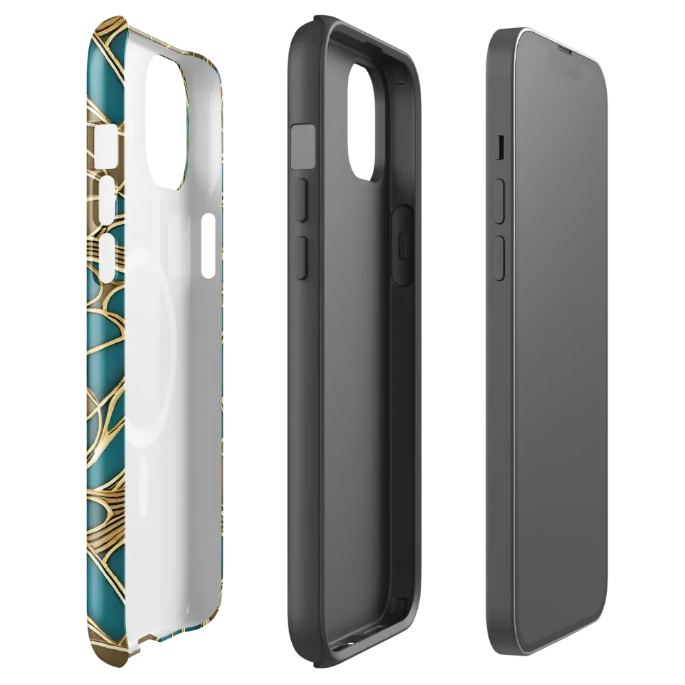 Gilded Art Nouveau on MagSafe Tough Case for iPhone® — Front