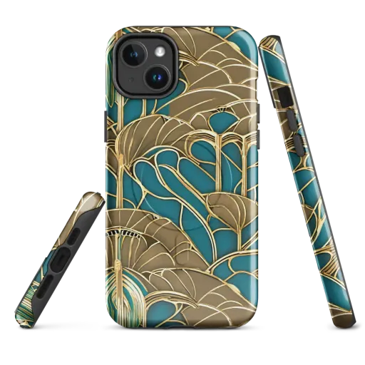 Gilded Art Nouveau on a MagSafe Tough Case for iPhone®