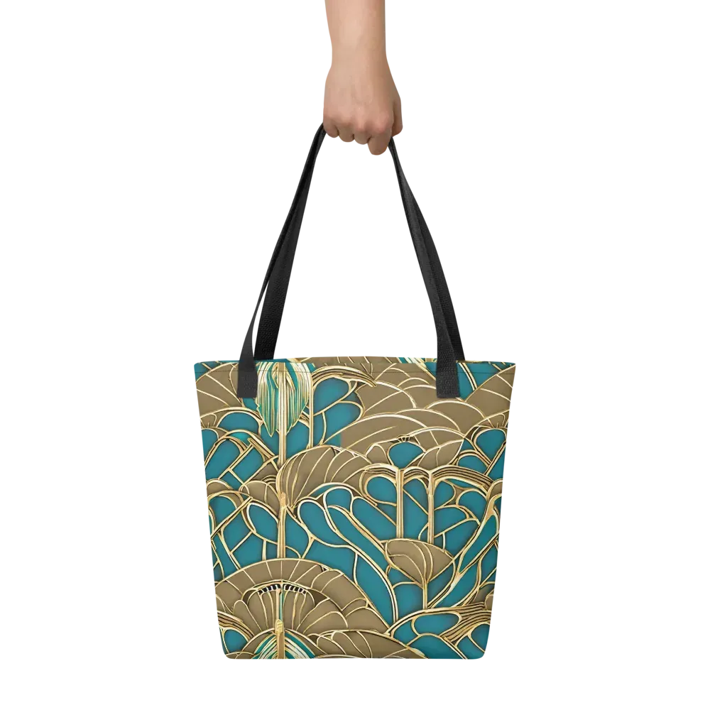 Gilded Art Nouveau on Tote Bag — Front