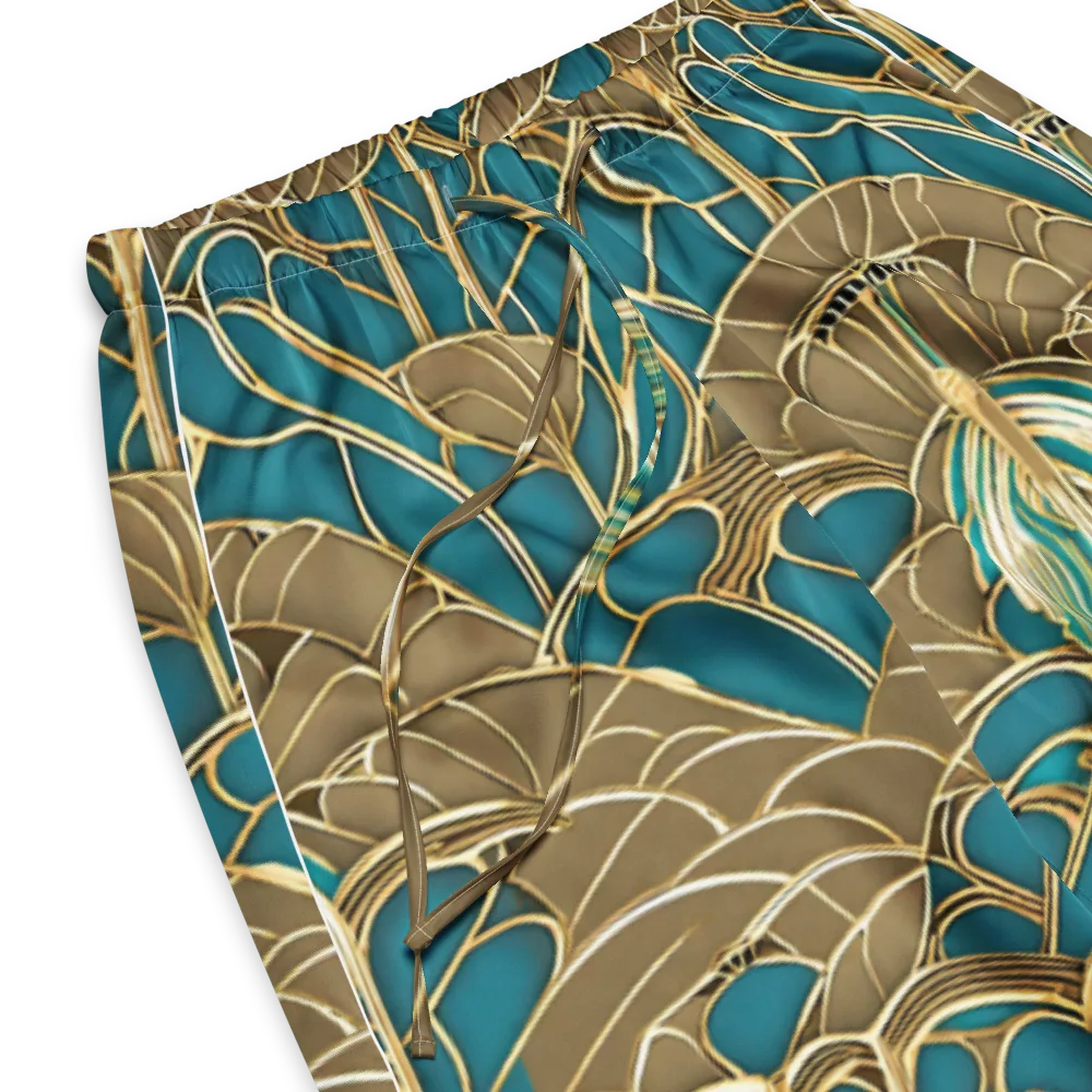 Gilded Art Nouveau on Women's Pajama Pants — Product details