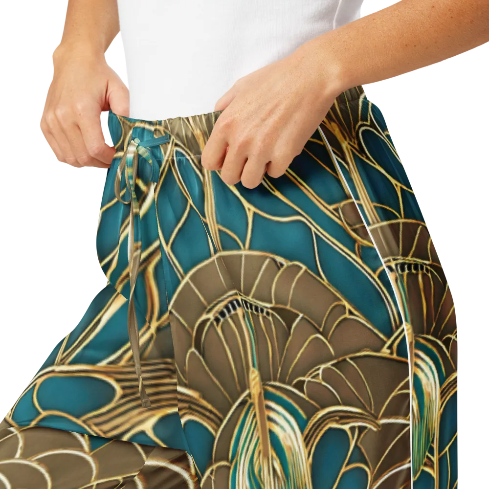 Gilded Art Nouveau on Women's Pajama Pants — Product details