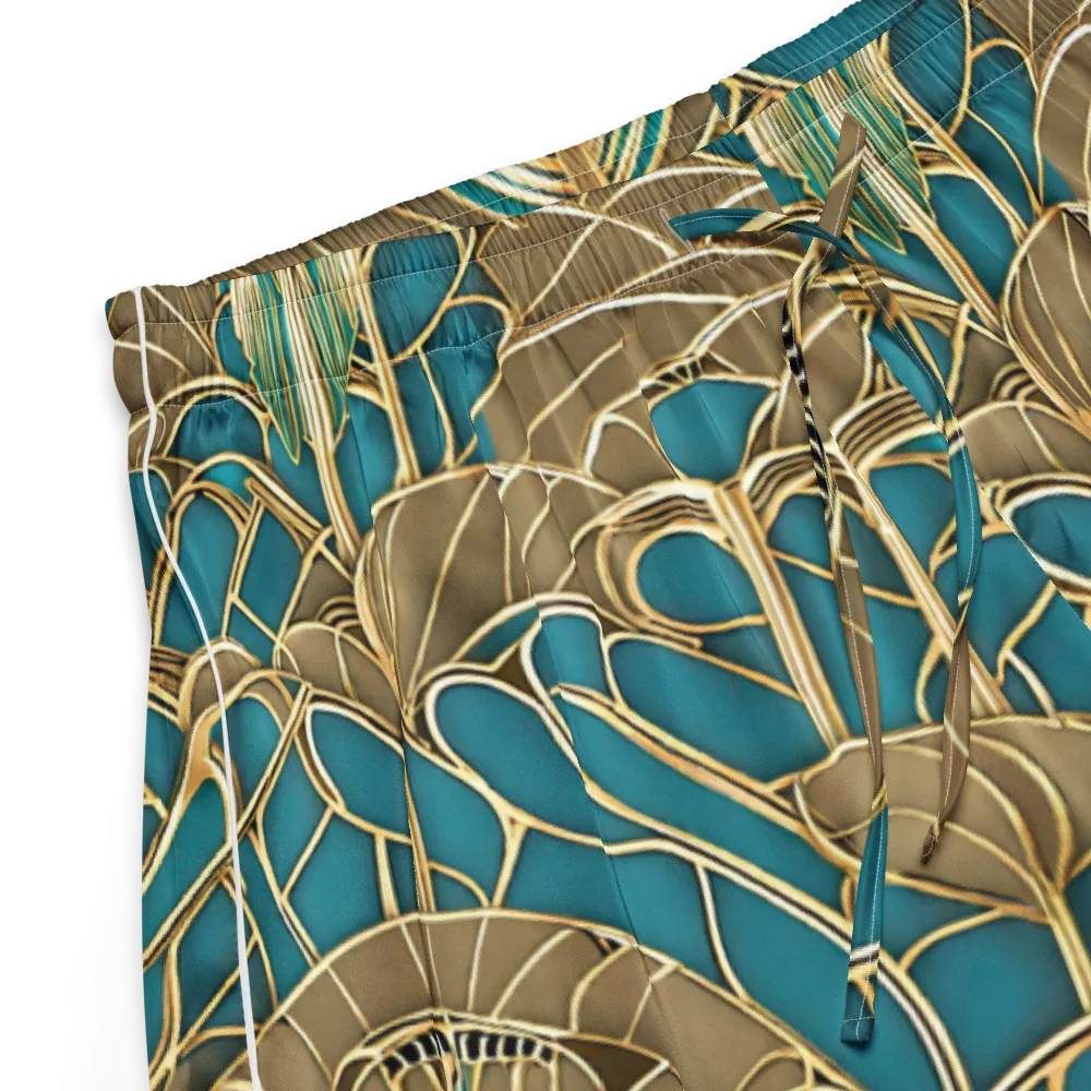 Gilded Art Nouveau on Women's Pajama Shorts — Product details