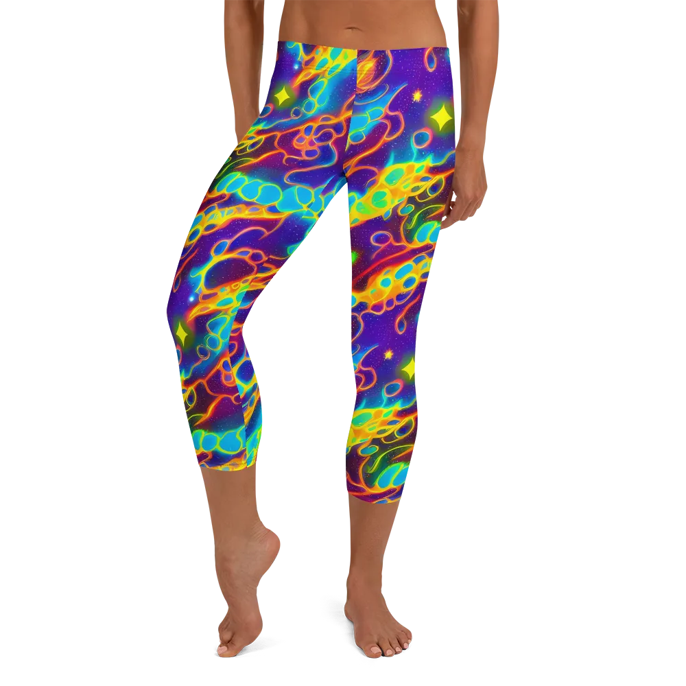 Endara Eclipse on Capri Leggings — Front