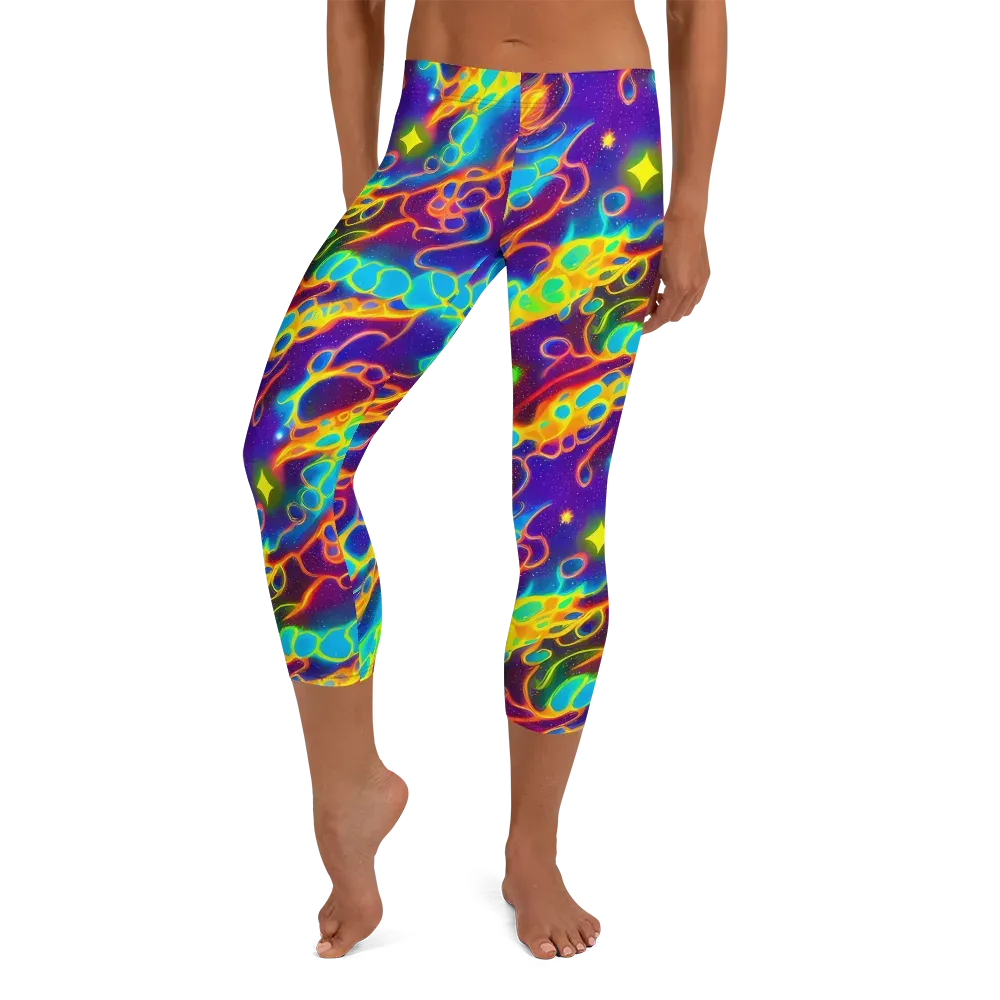 Endara Eclipse on Capri Leggings — Front